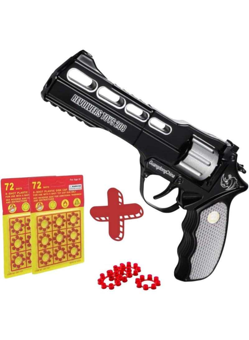 Iron popping toy with two free popping strips, iron